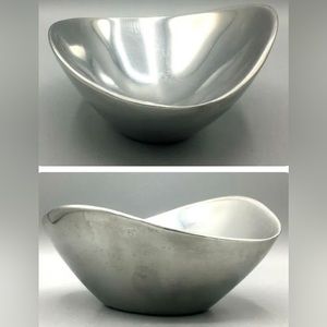 NAMBE’ Butterfly Bowl 7” handcast in 1990s Santa Fe MCM Modernist Design Vintage
